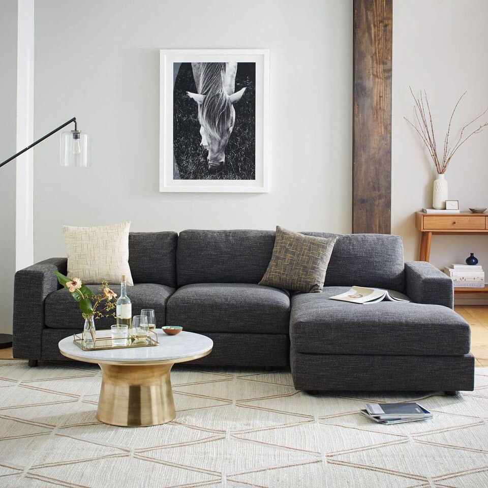 MarbleTopped Pedestal Coffee Table west elm Australia